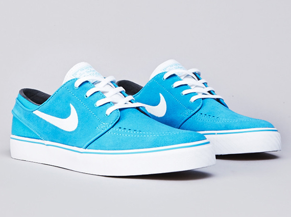 Nike Sb Stefan Janoski Vivid Blue White 1