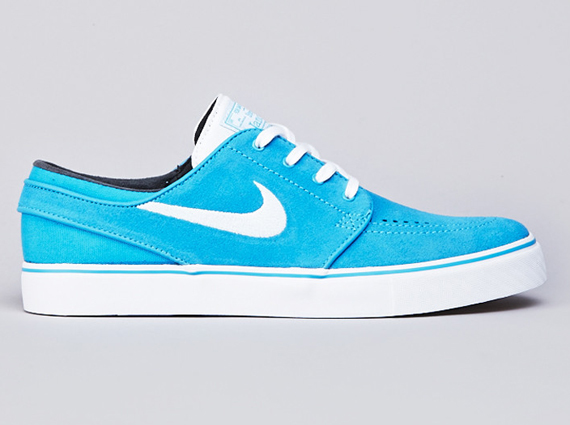 Nike Sb Stefan Janoski Vivid Blue White 2