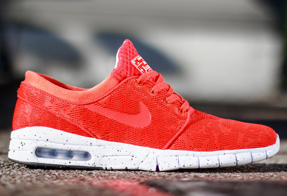 Nike Stefan Janoski Max - Light Crimson - White