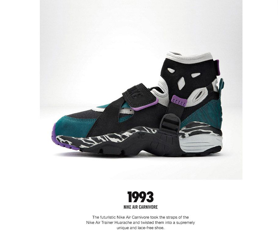 Nike Trainer Genealogy 1993 Air Carnivore