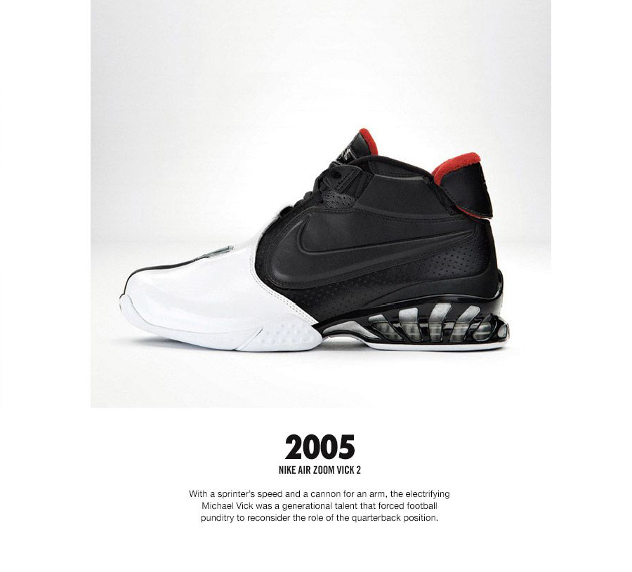 Nike Trainer Genealogy 2005 Zoom Vick 2