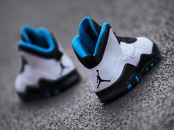 Powder Blue Air Jordan 10 Retro 3