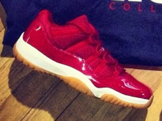 Red Gum Air Jordan 11 Low 1