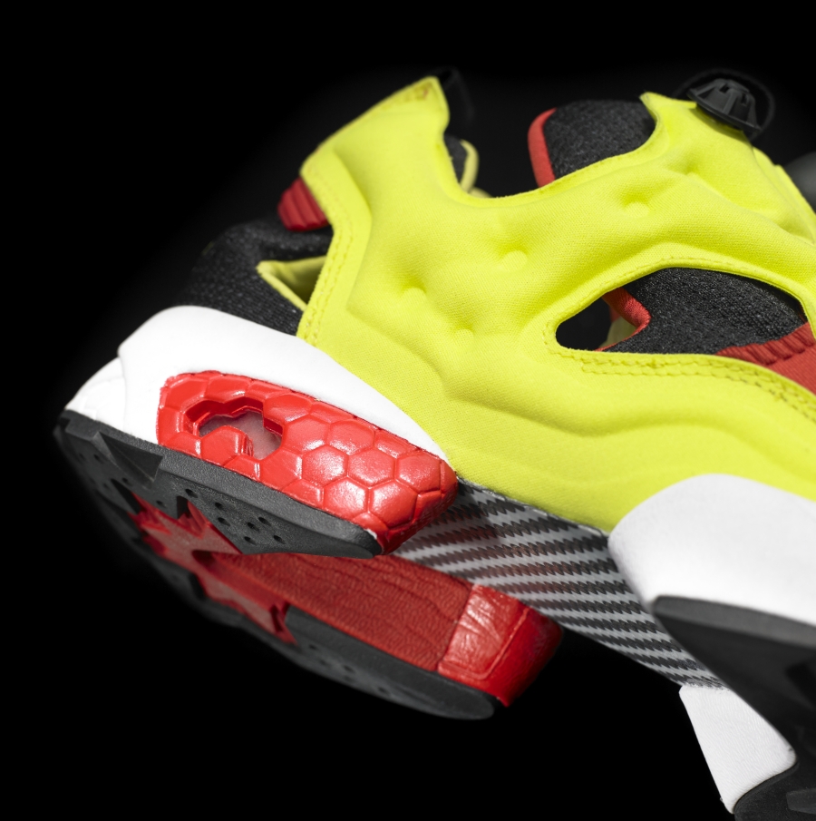 Reebok Insta Pump Fury Black Hypergreen Red 05