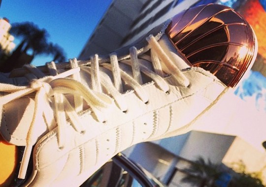 Rita Ora Preview adidas Superstar “Metal Toe”