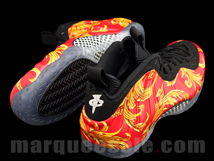 Supreme Foamposites Red Black 10