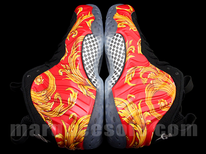 Supreme Foamposites Red Black 12