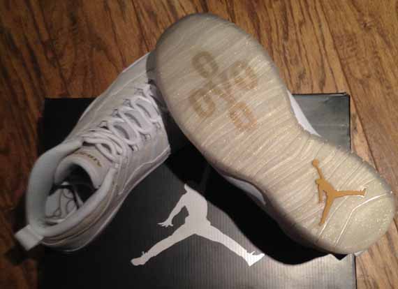 White Jordan 10 Ovo Drake 2