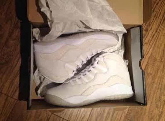 White Jordan 10 Ovo Drake 3