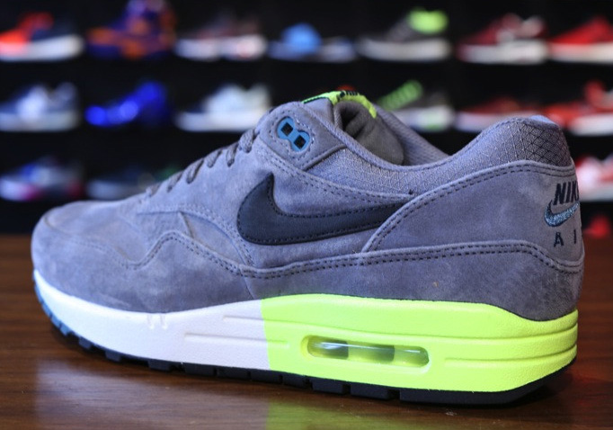 Air Max 1 Prm Cool Grey Black Pine Volt