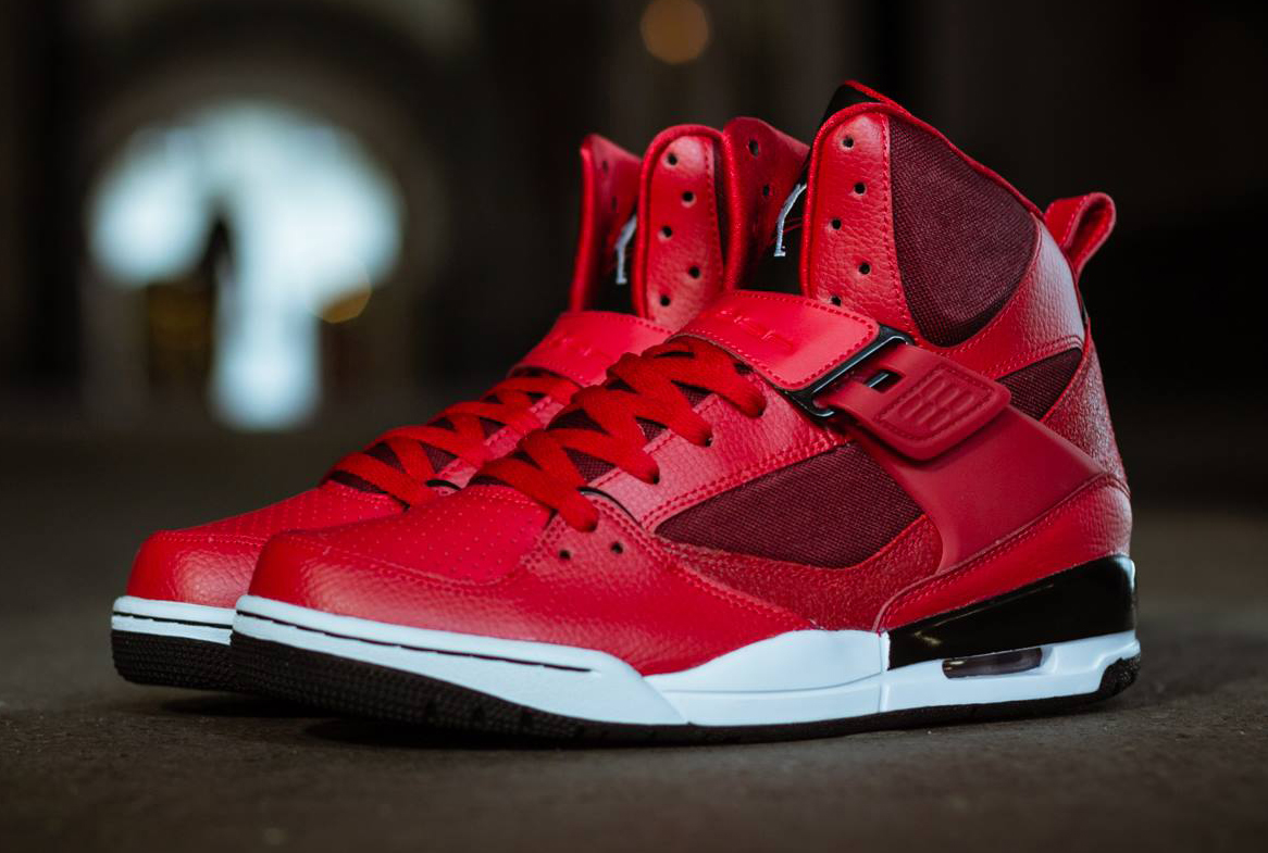 Jordan Flight 45 High Gym Red 02