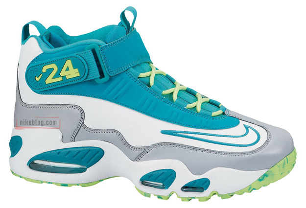 Nike Air Griffey Max 1 White Turbo Green Wolf Grey Release Date 2