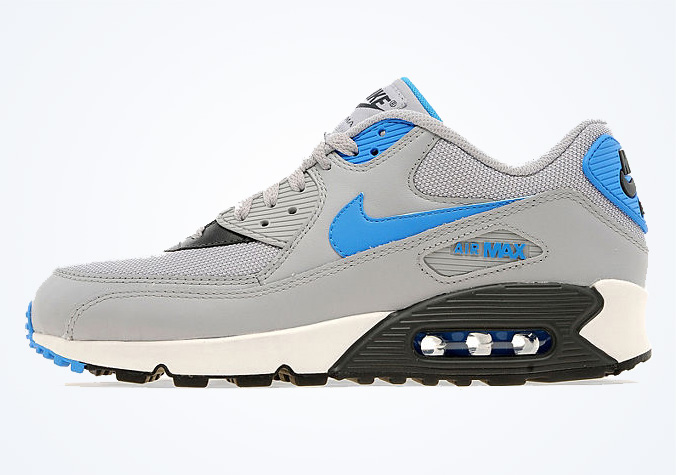 Nike Air Max 90 - Wolf Grey - Photo Blue