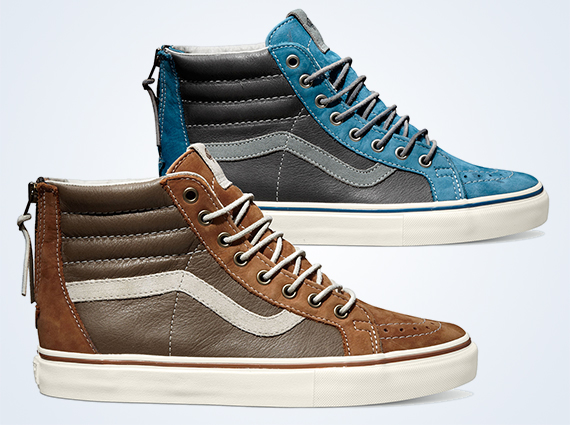 Vault By Vans Sk8 Hi Reissue Zip Lx For Spring 2014