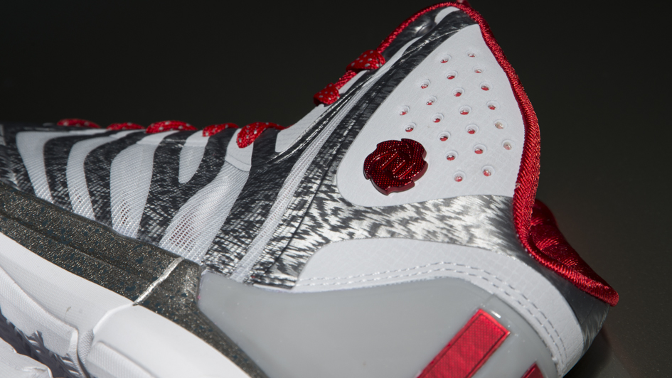Adidas D Rose 4 5 Clear Grey Light Scarlet 07