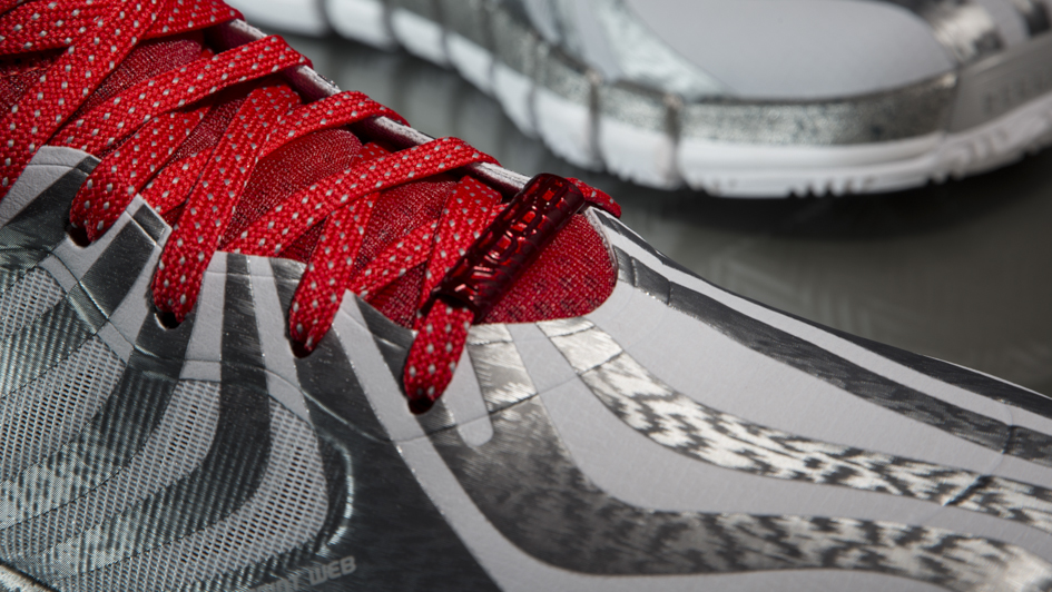 Adidas D Rose 4 5 Clear Grey Light Scarlet 09
