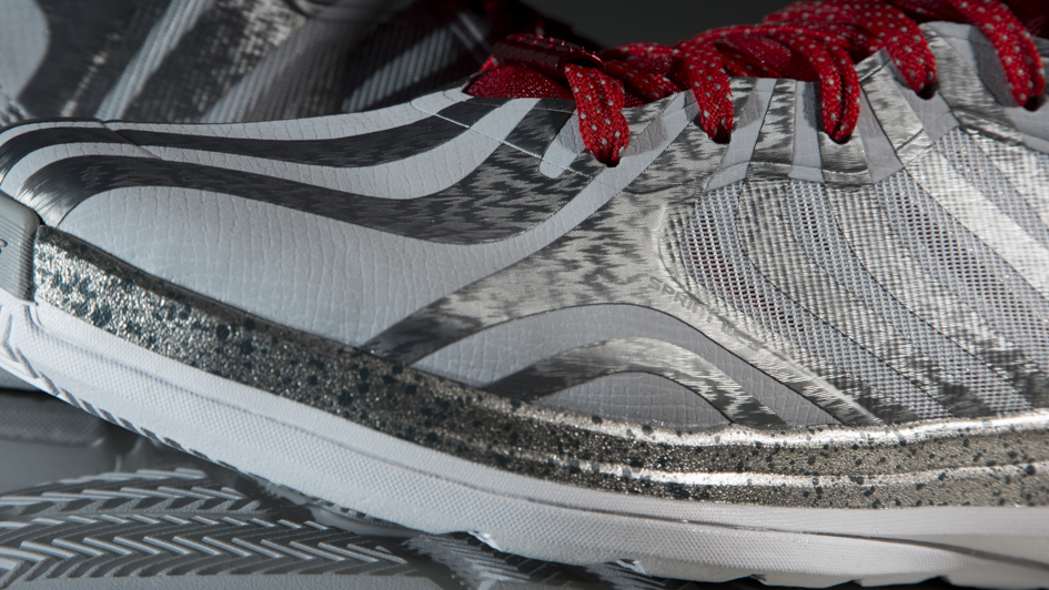 Adidas D Rose 4 5 Clear Grey Light Scarlet 10
