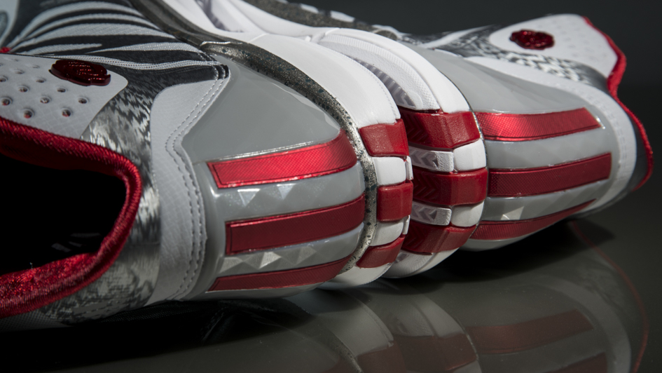 Adidas D Rose 4 5 Clear Grey Light Scarlet 11