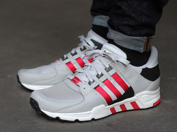 adidas EQT Running Support 93 - Toro Red - Ice Grey