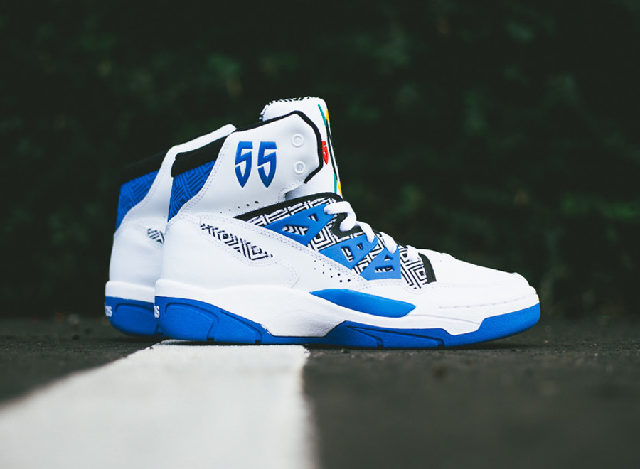 adidas Mutombo - Blue - White - Black