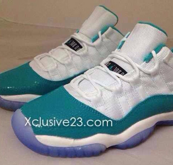 Air Jordan 11 Low Aqua 1