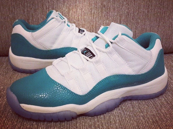 Air Jordan 11 Low Aqua Safari 1