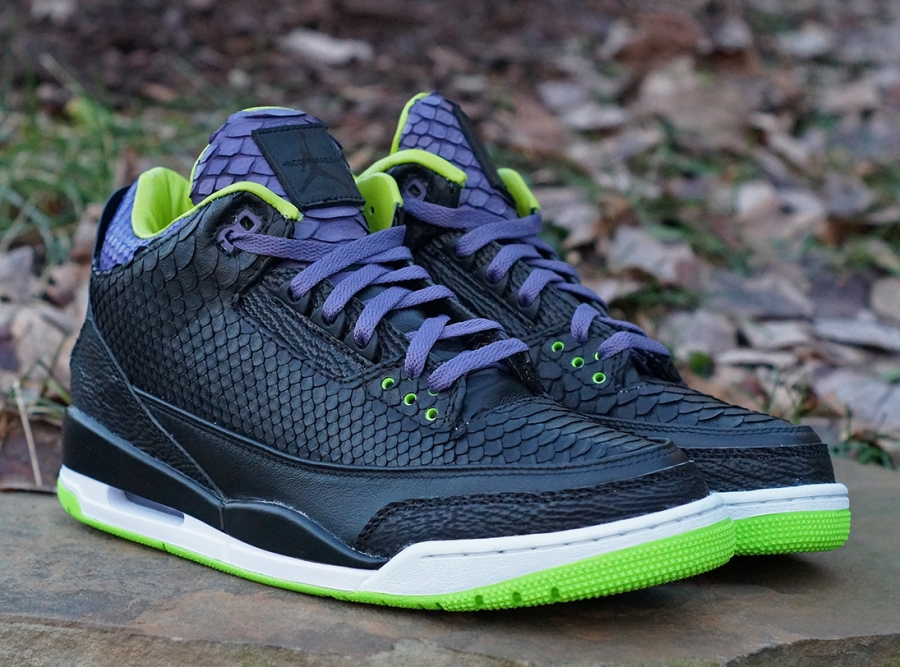 Air Jordan 3 Shark Python Kangaroo Joker 02