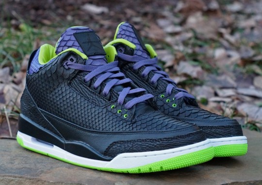 Air Jordan 3 “Python Joker” by JBF Customs