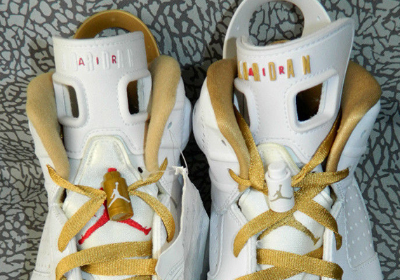 Air Jordan 6 "Golden Moments" - Alternate Sample