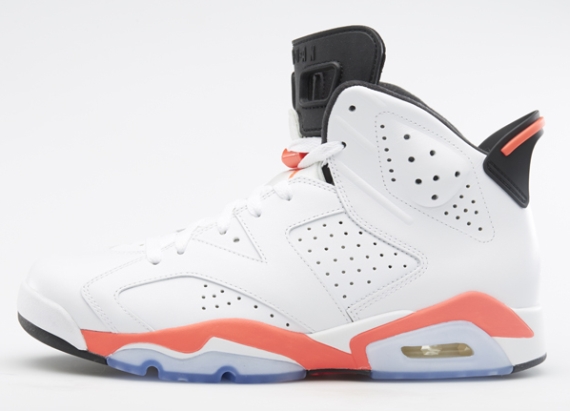 Air Jordan 6 "White/Infrared" - Nikestore Release Info