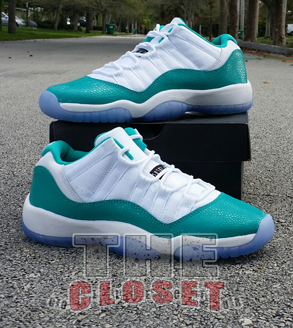 Air Jordan Xi Low Aqua Release Date 2