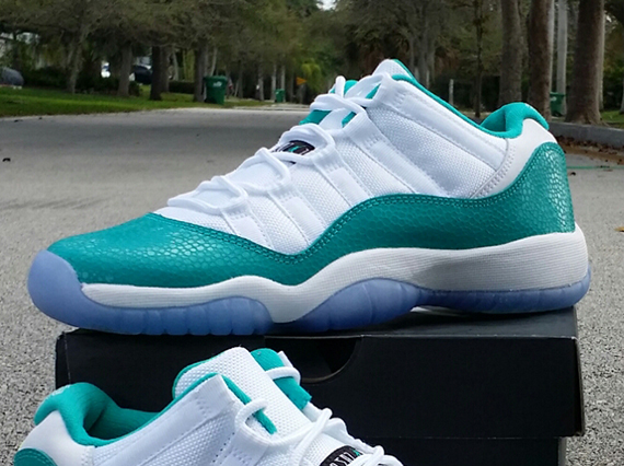 Air Jordan Xi Low Aqua Release Date