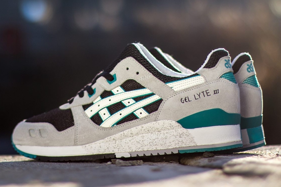 Asics Gel Lyte Iii Black Grey Teal 04