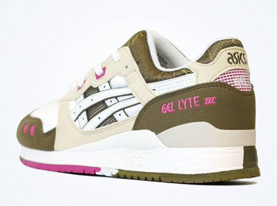 Asics Gel Lyte III - Brown - White - Pink