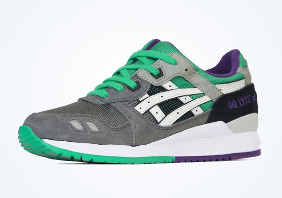 Asics Gel Lyte III - Grey - Green - White