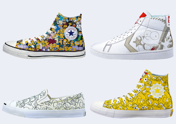 The Simpsons x Converse - Spring 2014 Collection