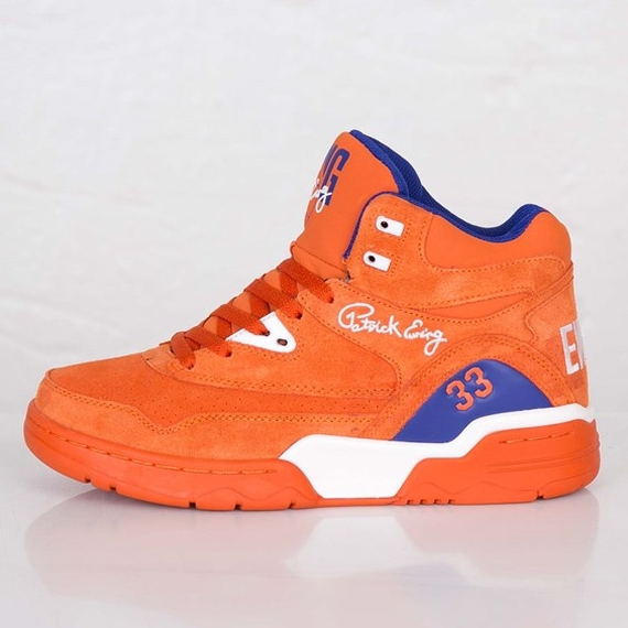 Ewing Guard Orange Suede 07