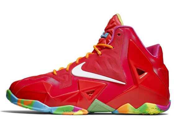 Fruity Pebbles Lebron 11 Gs Laser Crimson Summary