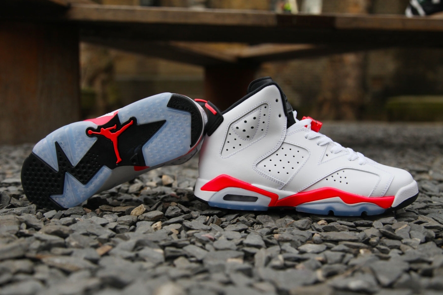 Jordan 6 White Infrared 2014 Release 02