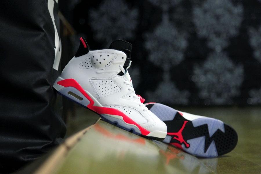 Jordan 6 White Infrared 2014 Release 09