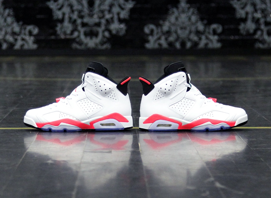 Jordan 6 White Infrared 2014 Release 14