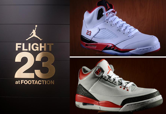 Jordan Brand Flight 23 NYC Restocks “Fire Red” Air Jordans