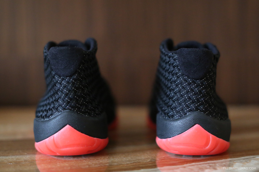 Jordan Future Black Infrared Detailed Look 11