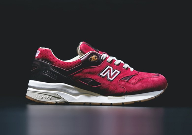 New Balance 1600 “Barbershop Pack” – Burgundy – Black