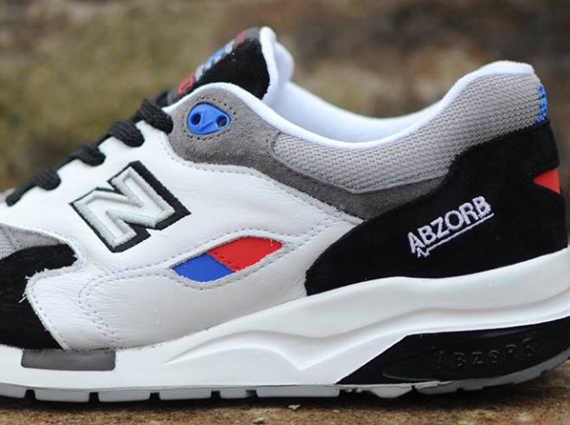 New Balance 1600 Black White Red Blue 1