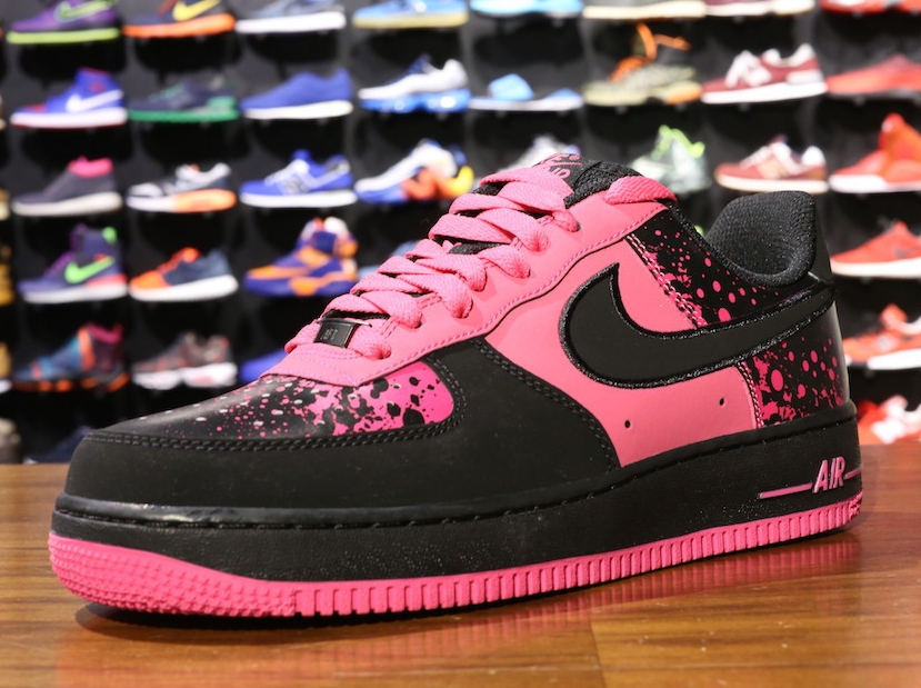 Nike Air Force 1 Low Vivid Pink Black 02