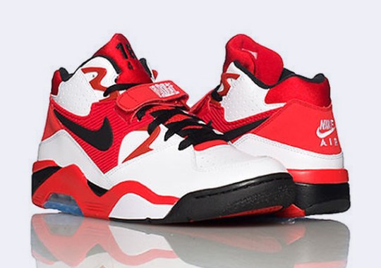 Nike Air Force 180 – White – Black – Gym Red