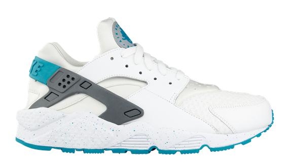 Nike Air Huarache White Turbo Green 04