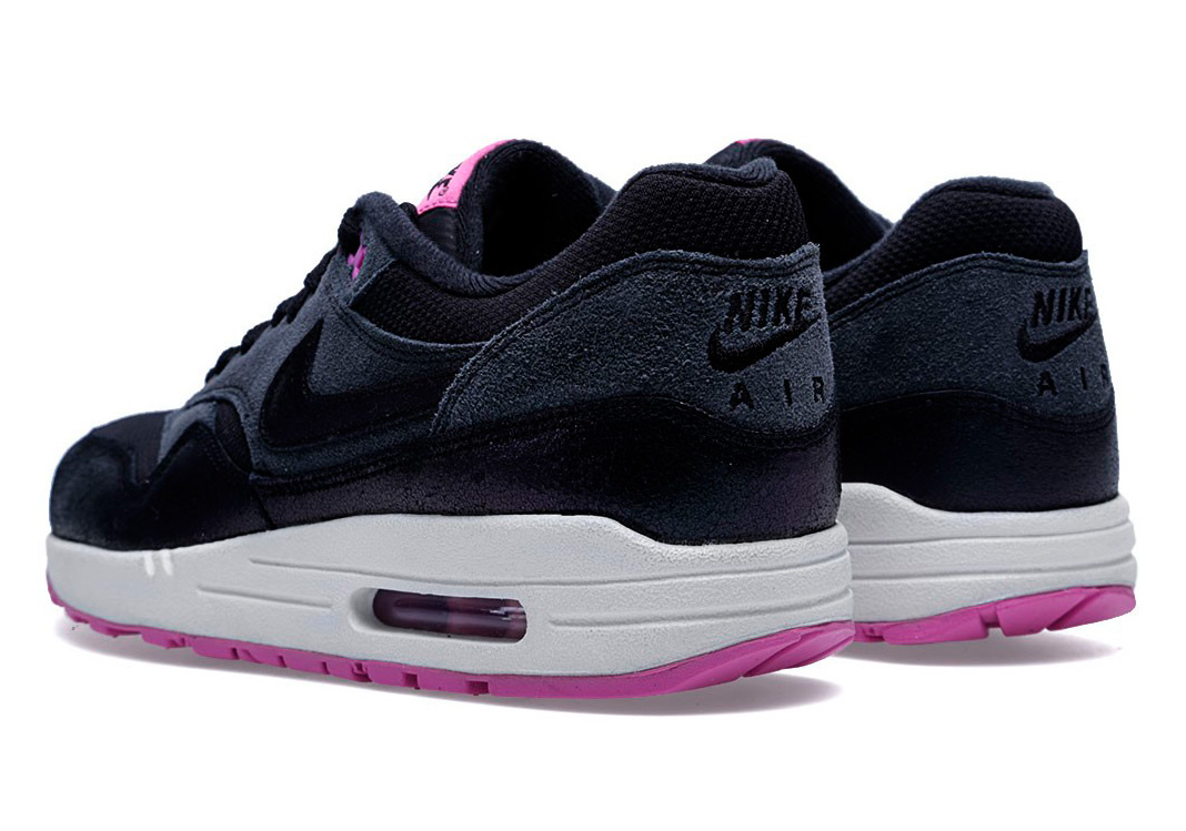 Nike Air Max 1 Essential Anthracite Red Violet 03