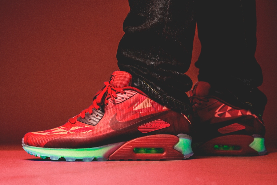 Nike Air Max 90 Ice Gym Red 05